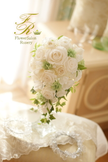 プリザーブドフラワーのブーケ