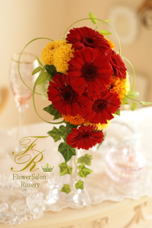 プリザーブドフラワーのブーケ