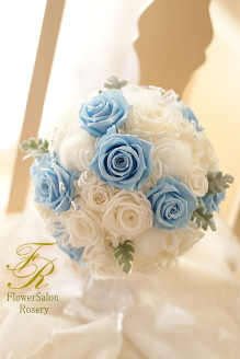 オウリザーブドフラワーのブーケ