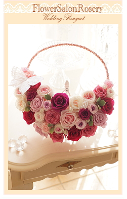 プリザーブドフラワーのブーケ