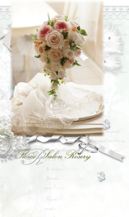 プリザーブドフラワーのブーケ