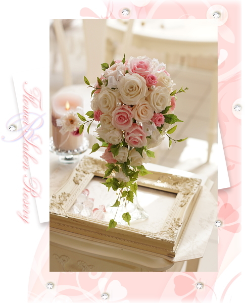 プリザーブドフラワーのブーケ