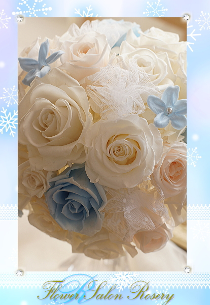 プリザーブドフラワーのブーケ