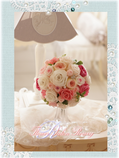 プリザーブドフラワーのブーケ