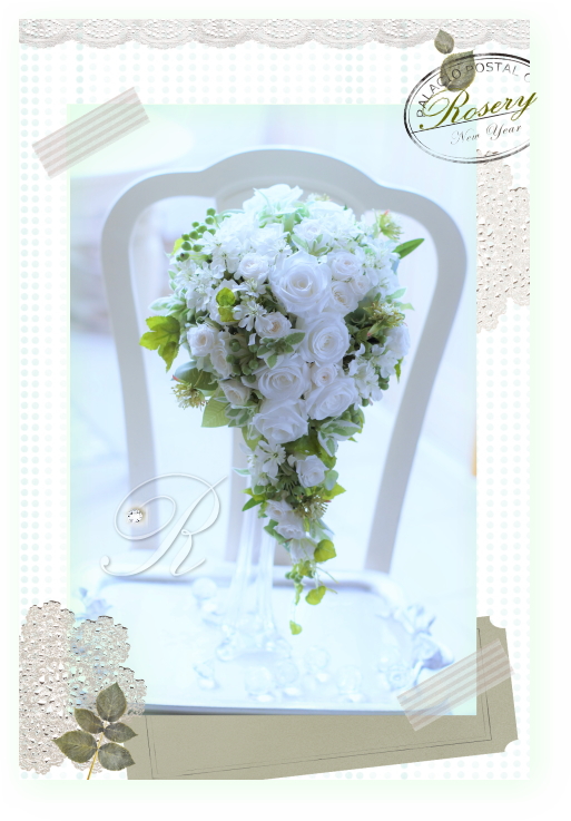 プリザーブドフラワーのブーケ