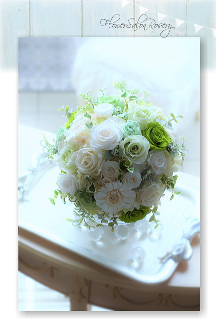 プリザーブドフラワーのブーケ